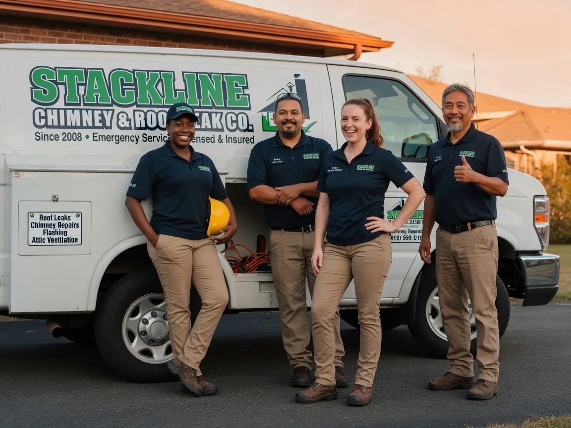 Chimney flashing repair company in Zeeland, ND